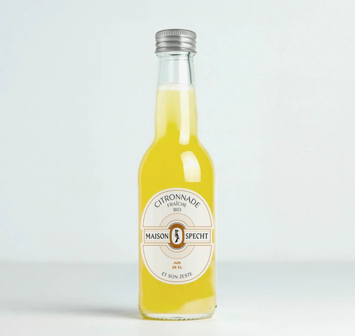 Citronnade Fraîche Bio - Et son Zeste - (25 cl) - Sans sucres ajoutés - Sans gluten &  100% Vegan