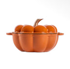 Cocotte Citrouille Orange - Fonte emaillée durable - 1,7L - PRÉCOMMANDE - Édition limitée