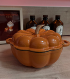 Cocotte Citrouille Orange - Fonte emaillée durable - 1,7L  - Édition limitée
