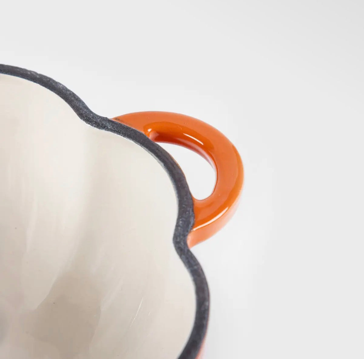 Cocotte Citrouille Orange - Fonte emaillée durable - 1,7L - PRÉCOMMANDE - Édition limitée