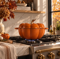 Cocotte Citrouille Orange - Fonte emaillée durable - 1,7L - PRÉCOMMANDE - Édition limitée