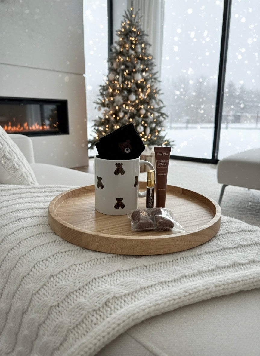 Coffret Douceur d'hiver –  Mug Ourson & Instants Gourmands – Edition Noël