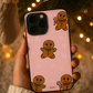 Coque de Téléphone Gingerbread Mood – Sublimé à la main - Édition Noël
