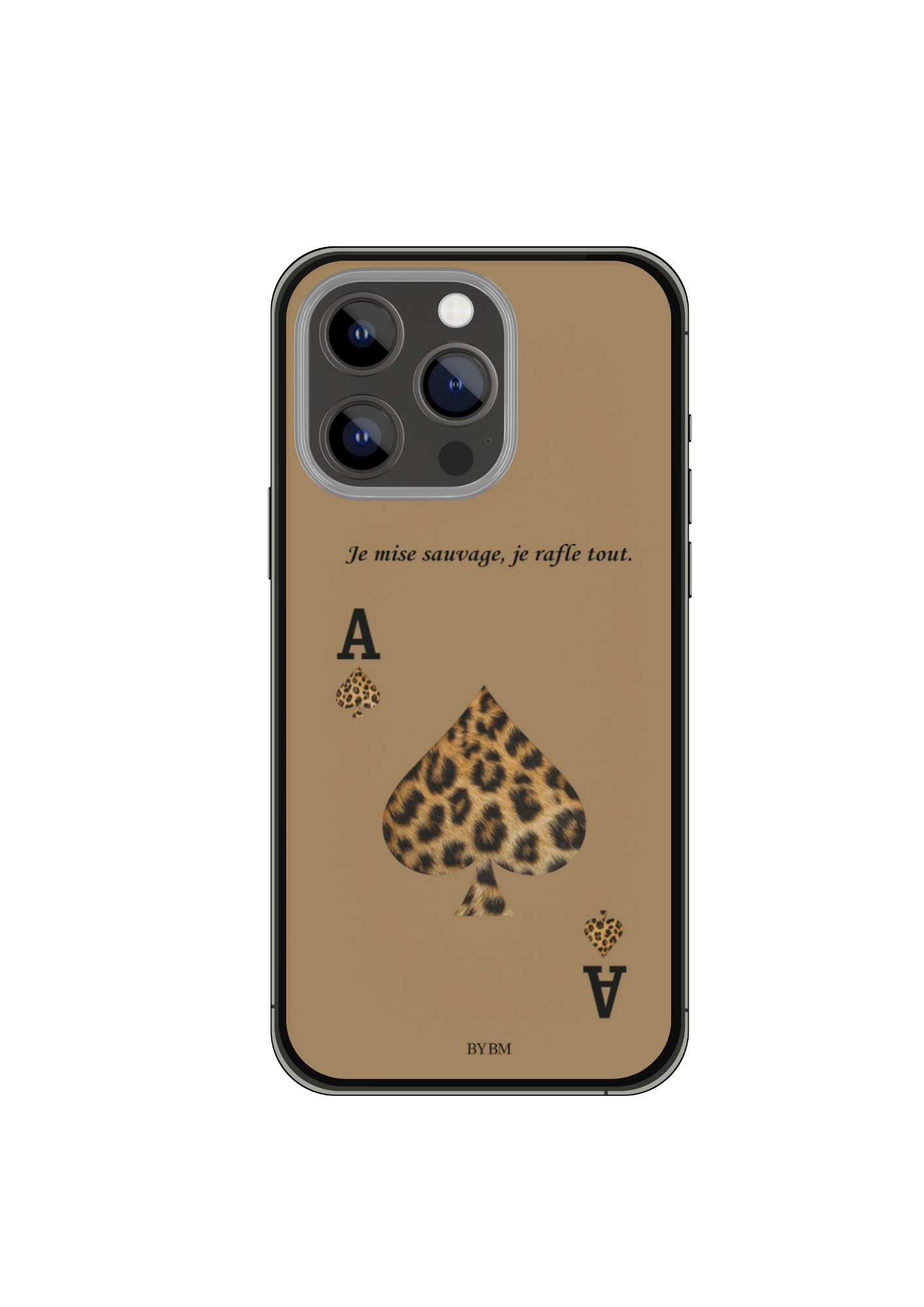 Coque de Téléphone  – Sublimé à la main -  As Sauvage