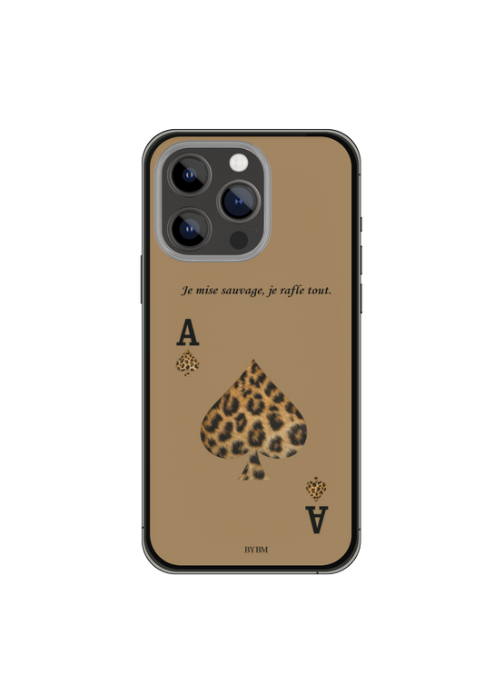 Coque de Téléphone  – Sublimé à la main -  As Sauvage