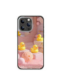 Coque de Téléphone  – Sublimé à la main - « Bubble Bath »