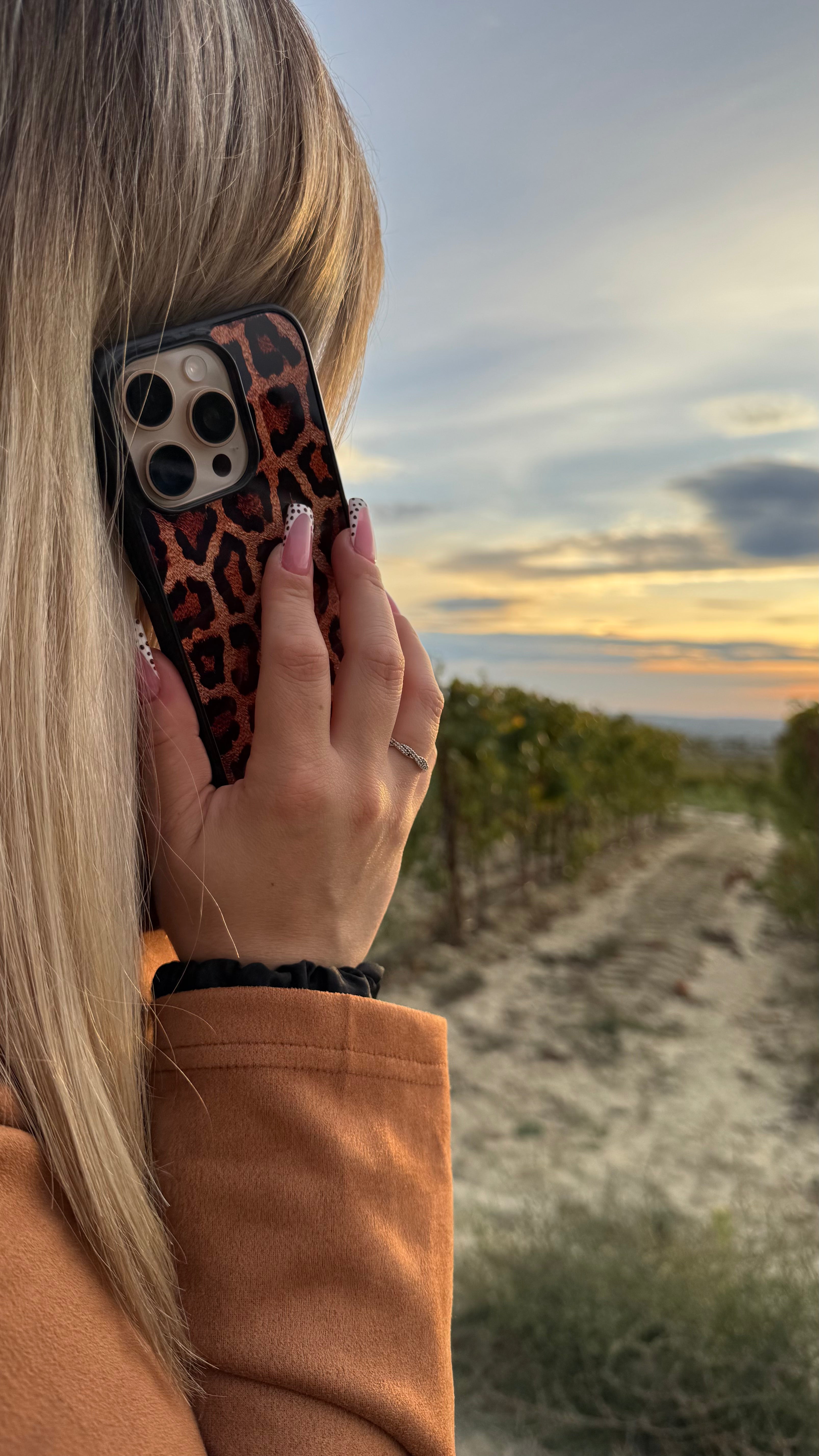 Coque de Téléphone  – Sublimé à la main - « Léopard » — Parce que le sauvage peut aussi être terriblement chic.