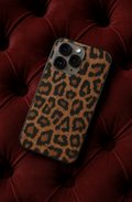 Coque de Téléphone  – Sublimé à la main - « Léopard » — Parce que le sauvage peut aussi être terriblement chic.