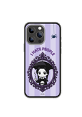 Coque de Téléphone  – Sublimé à la main - Mercredi Addams - I Hate People