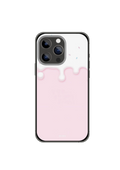 Coque de Téléphone  – Sublimé à la main - «  Pink Ice Cream Drip  »