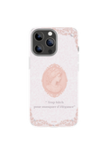 Coque de Téléphone  – Sublimé à la main - Trop bitch pour manquer d'élégance - ÉDITION GIRLY