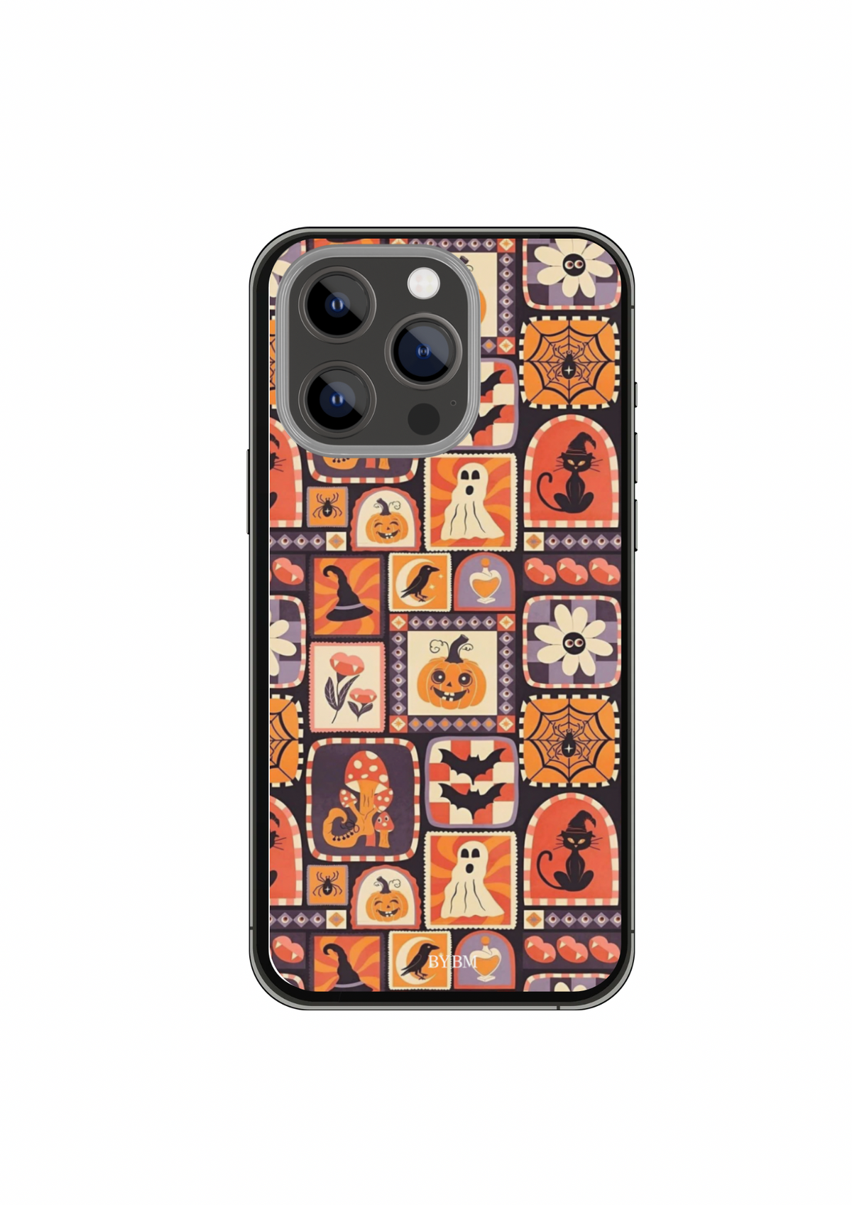 Coque de téléphone « Retro Halloween » — Parce qu’un peu de frisson ne fait jamais de mal au style.