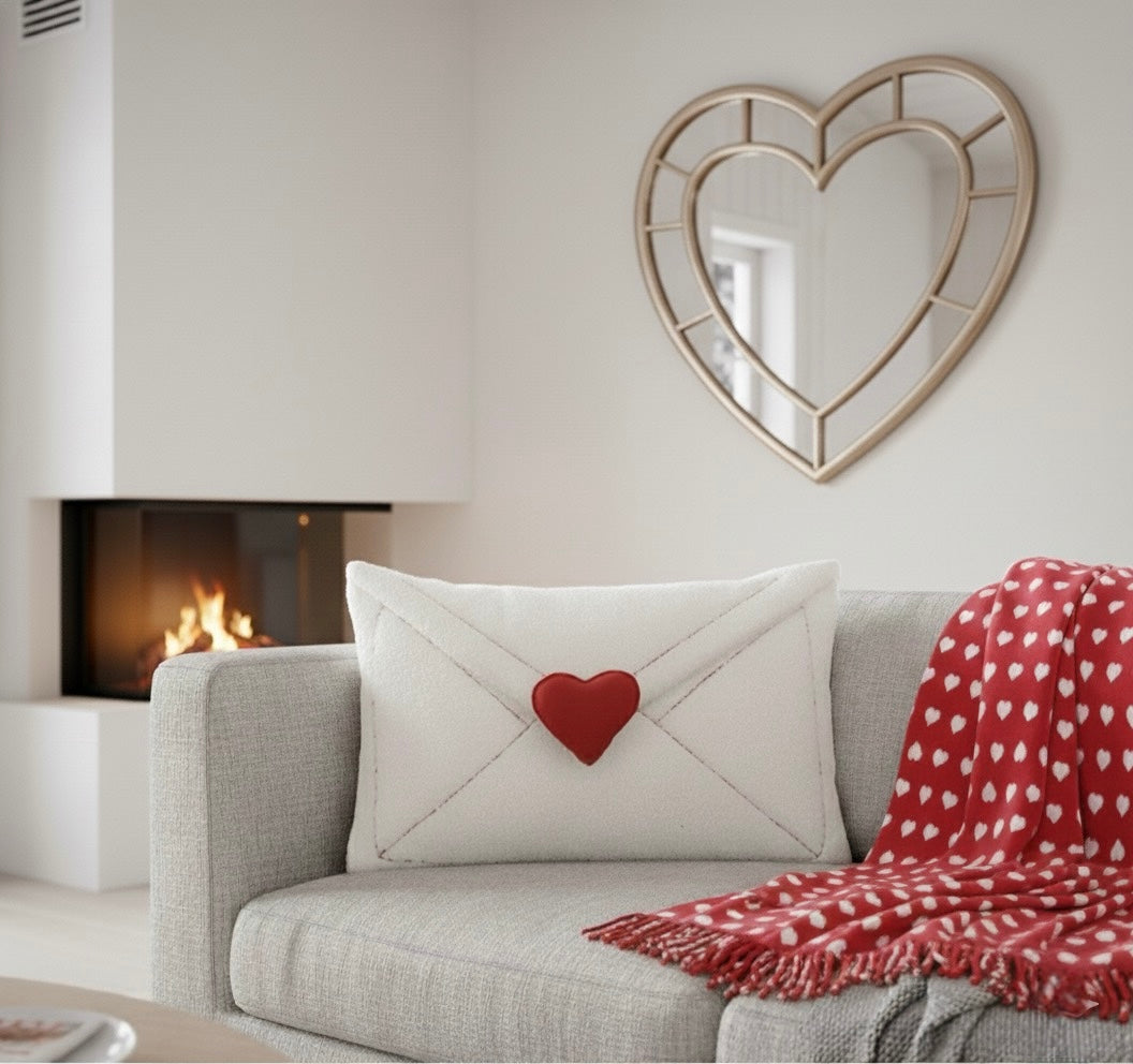 Coussin Lettre d’Amour – Tendresse & Esprit cocooning