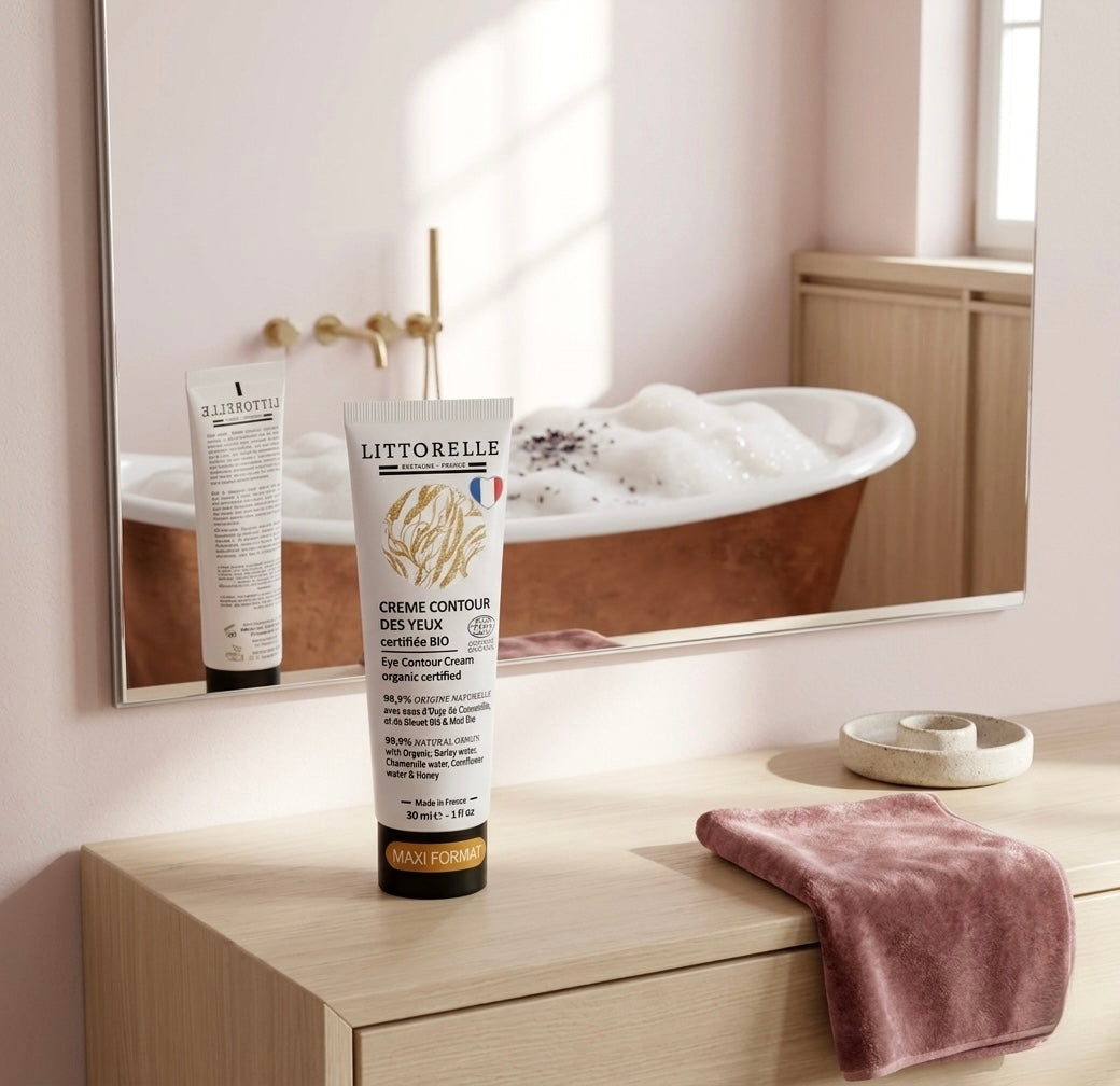 Crème Contour des Yeux Bio Littorelle – Regard Défatigué & Lifté (30 ml) - PRÉCOMMANDE