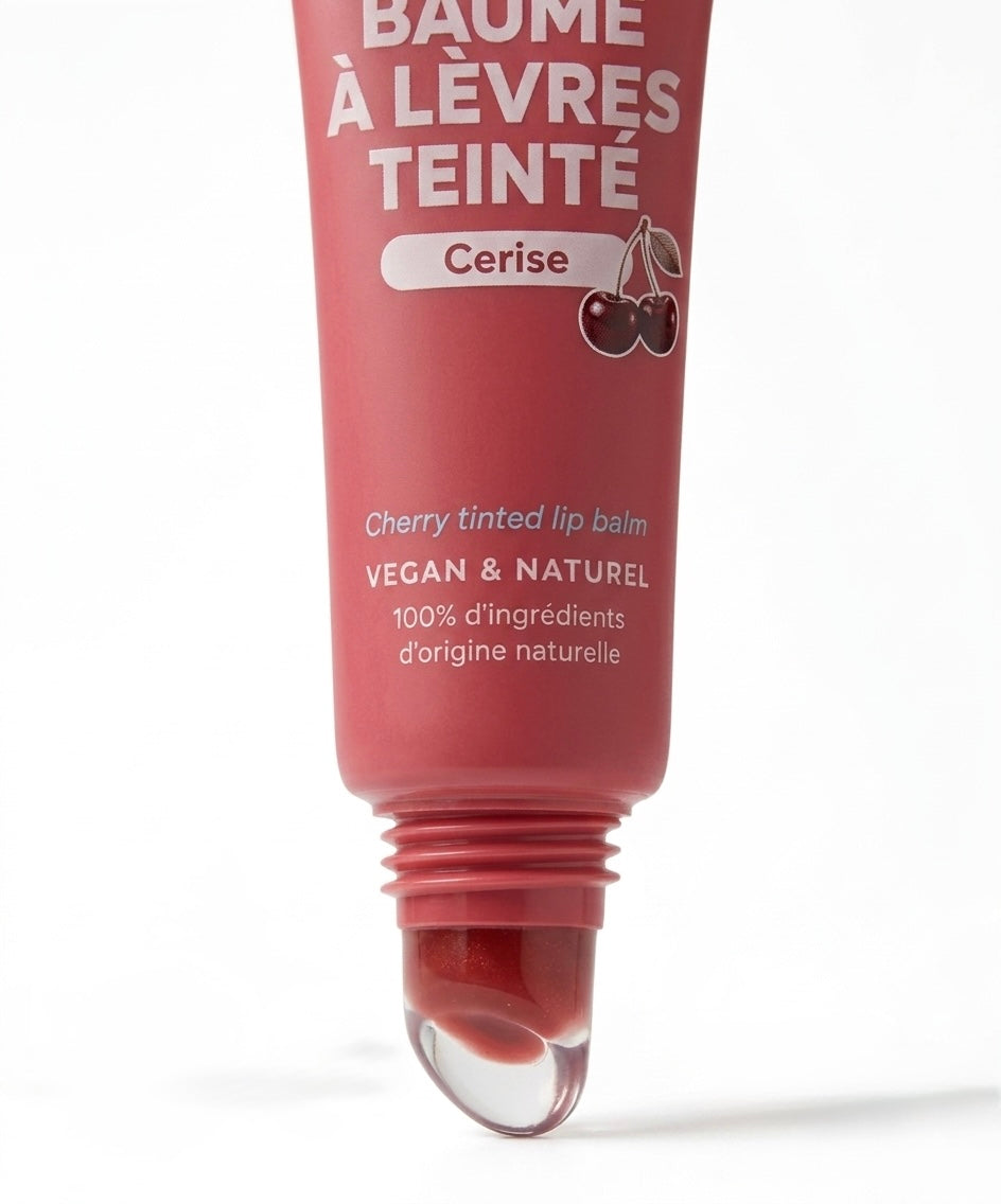 Baume à Lèvres Teinté - Arôme Cerise - 15ML