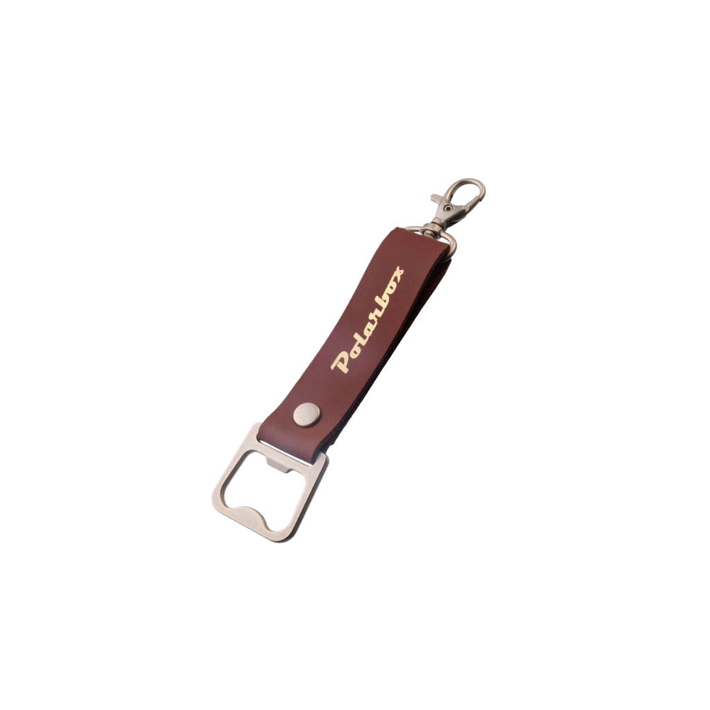 Décapsuleur Porte-Clés en Cuir Polarbox – L’Accessoire Indispensable de vos Sorties - PRÉCOMMANDE