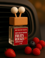 Diffuseur à voiture - Senteur Fruits rouges - 8ml - Sans Alcool