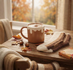 Ensemble tasse & chaussettes « CINNAMON ROLL »  550ml - ÉDITION AUTOMNE / BRUNCH - PRÉCOMMANDE