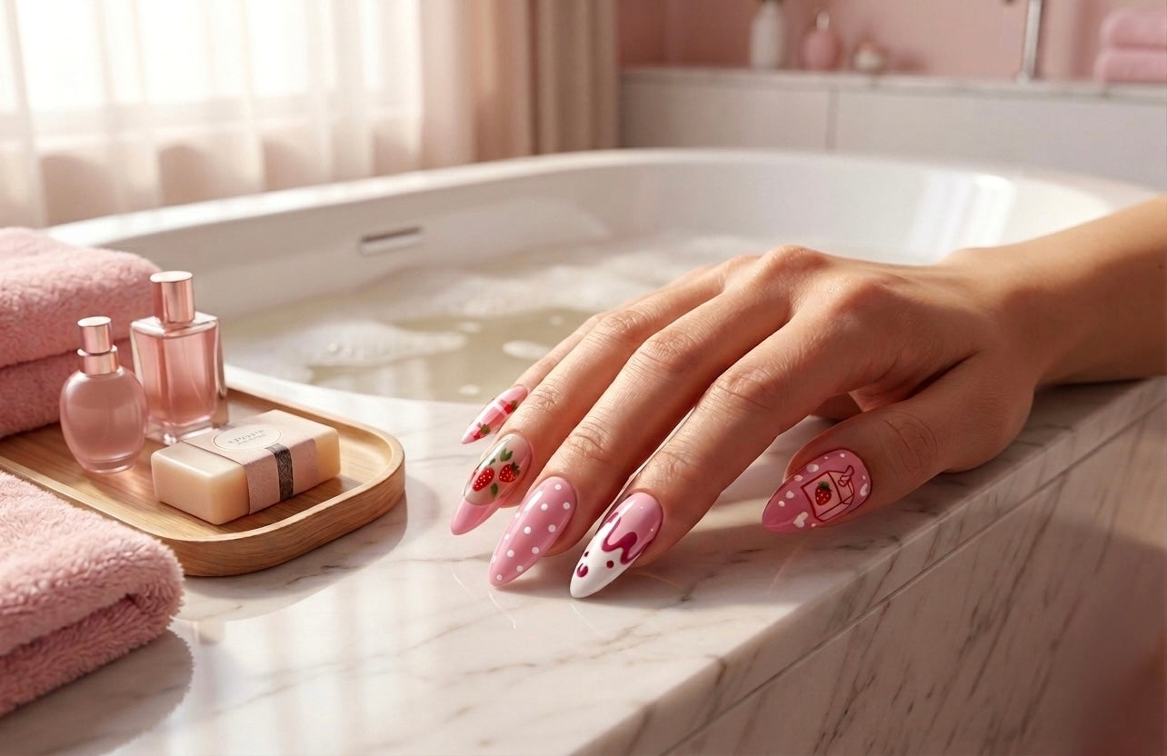 Faux-Ongles réutilisables - Kawaii