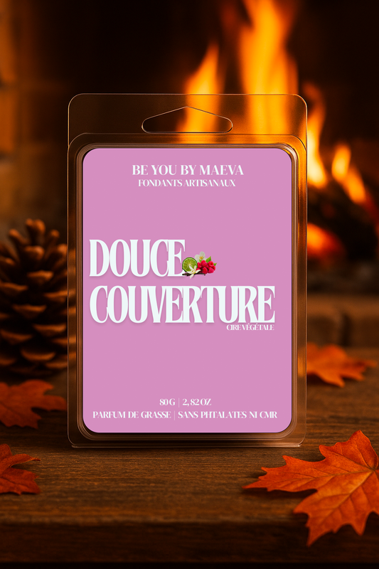 Fondants Parfumés en Carrés à Couper – Douce couverture –  (80g)