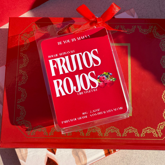Fondants Parfumés en Carrés à Couper – Frutos Rojos –  (80g)