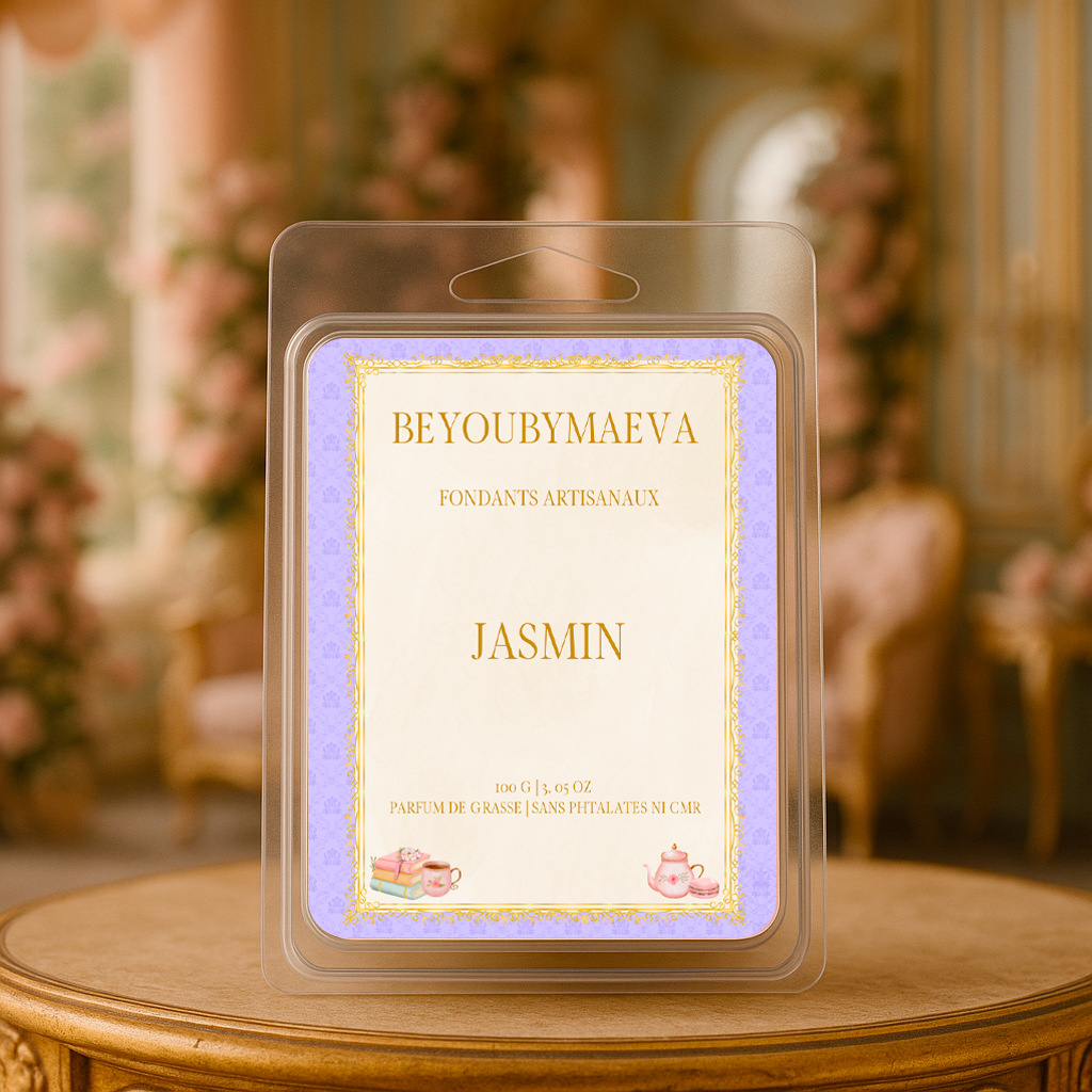 Fondants Parfumés en Carrés à Couper –  Jasmin –  (80g)