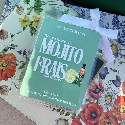 Fondants Parfumés en Carrés à Couper – Mojito Frais –  (80g)