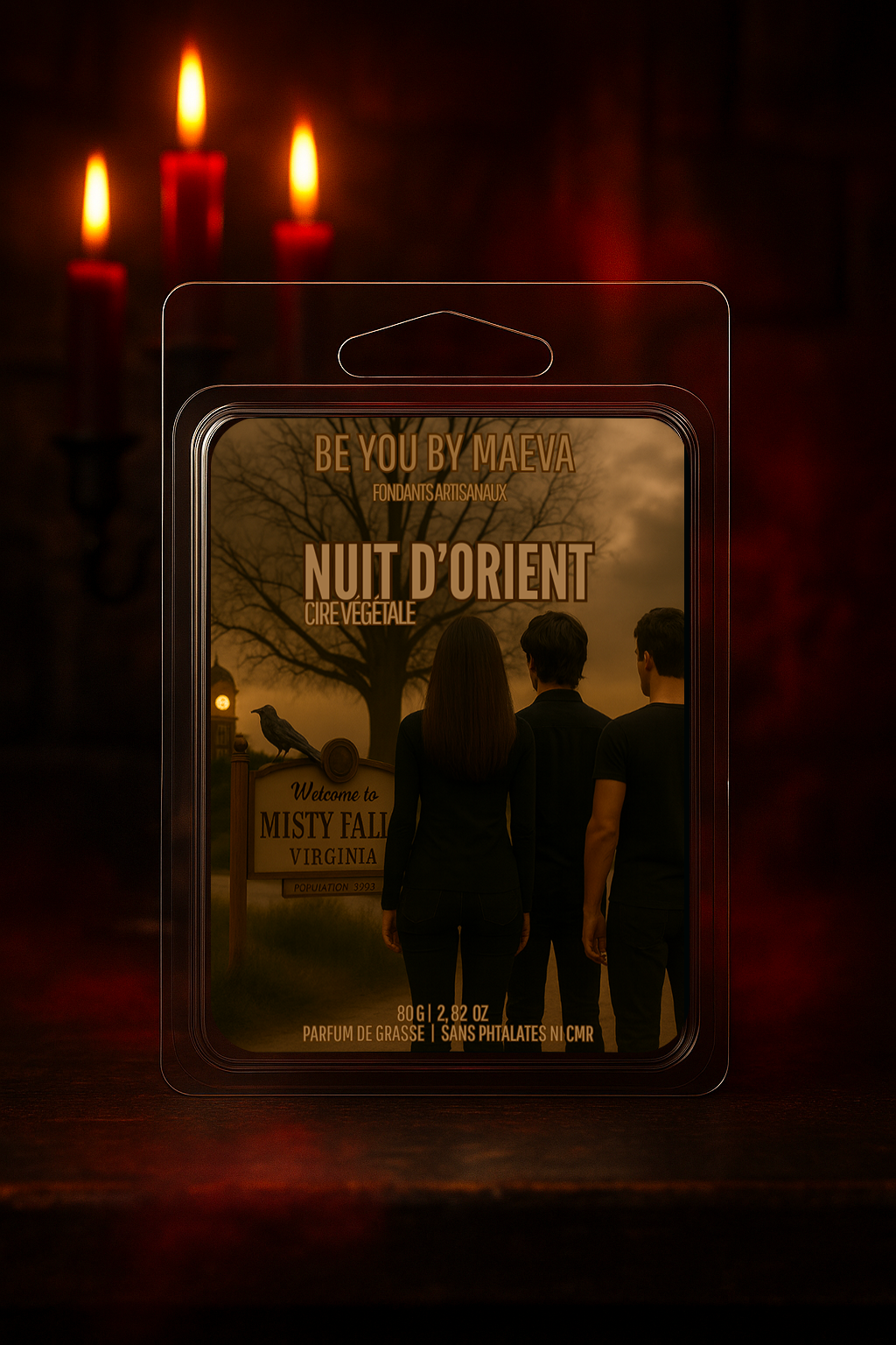 Fondants Parfumés en Carrés à Couper – Nuit d'orient –  (80g)