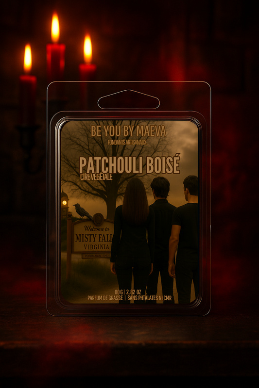 Fondants Parfumés en Carrés à Couper – Patchouli boisé –  (80g)