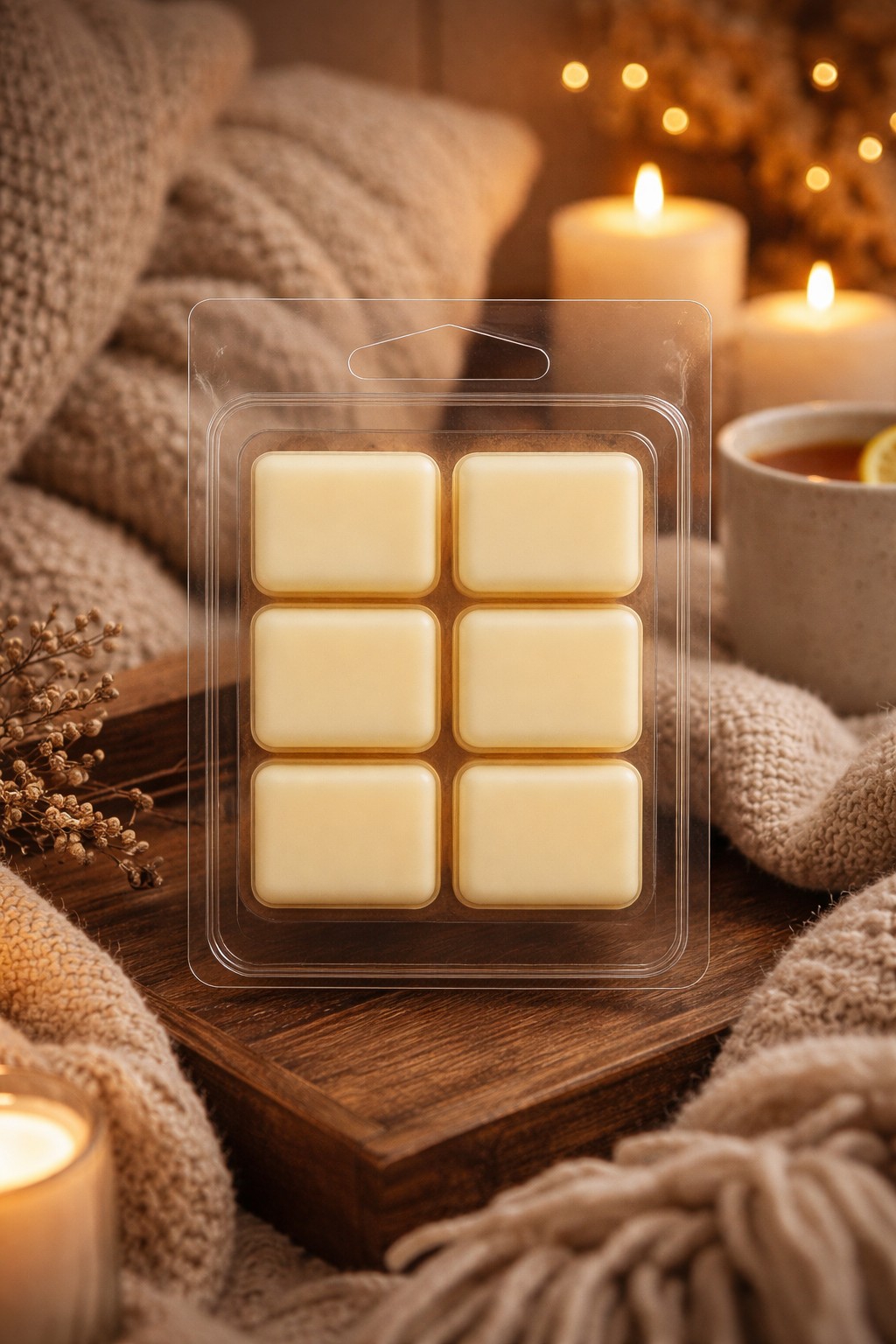 Fondants Parfumés en Carrés à Couper – Sans CMR ni Phtalates - Senteur au choix –  (80g)