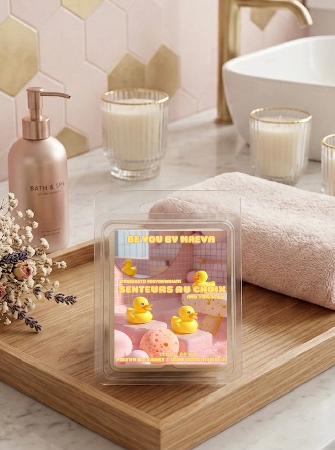 Fondants Parfumés en Carrés à Couper – Sans CMR ni Phtalates - Senteur au choix –  (80g) EDITION BATHROOM