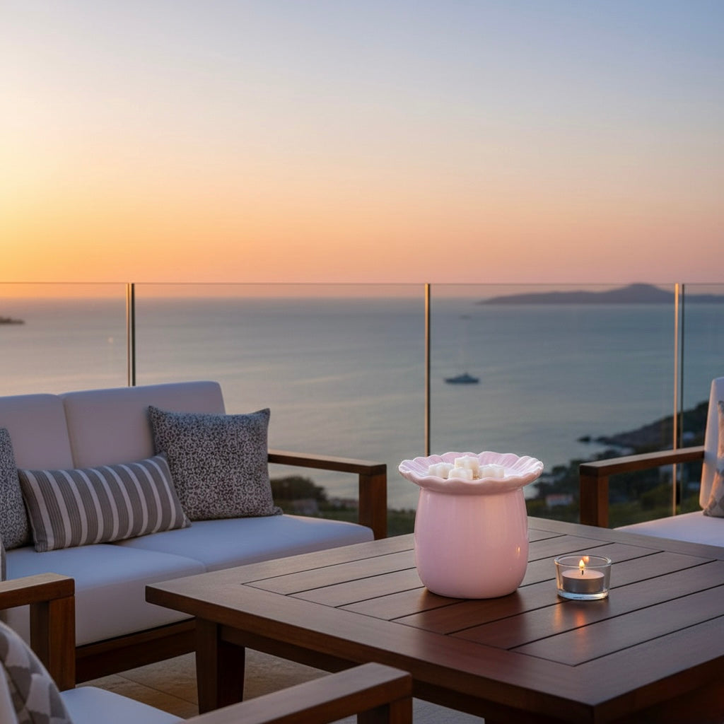 Brûleur à fondants “Douceur Printanière” – Éveil Floral