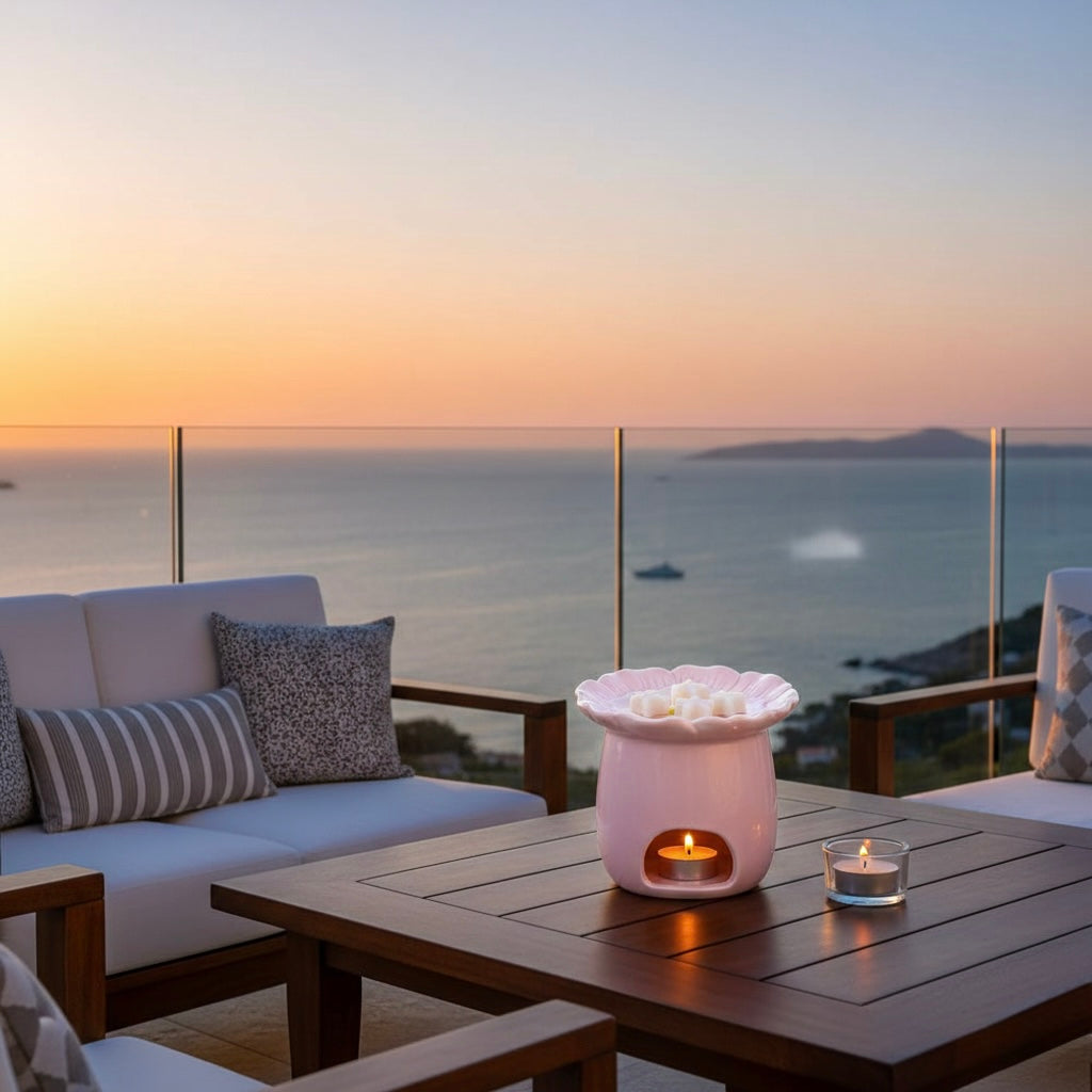 Brûleur à fondants “Douceur Printanière” – Éveil Floral