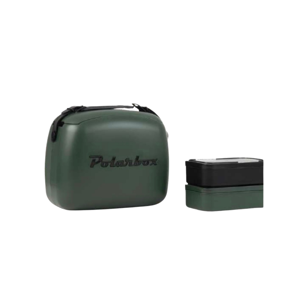Glacières Vintage CoolerBag Vert Forêt & Black - Polarbox 6L - PRÉCOMMANDE