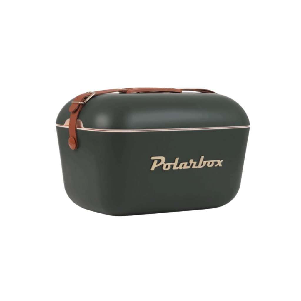 Glacières Vintage Vert Forêt & Or - Polarbox 12L ou 20L - PRÉCOMMANDE