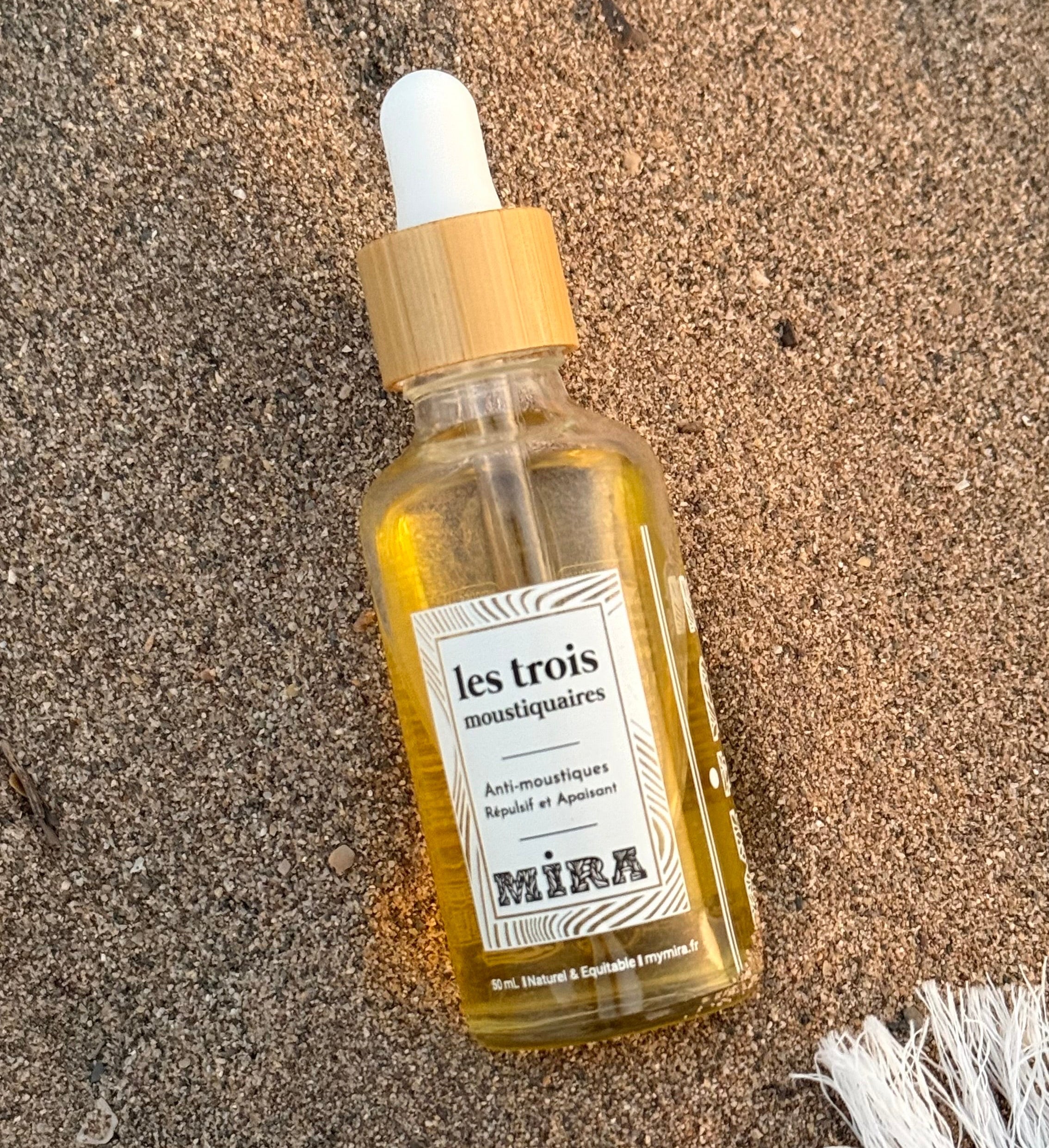 Huile Anti-Moustiques Répulsive & Apaisante – « Les Trois Moustiquaires » - (50ml)