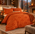 Parure de lit Polyester – Motif Citrouille – Plusieurs dimensions - PRÉCOMMANDE