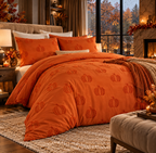 Parure de lit Polyester – Motif Citrouille – Plusieurs dimensions - PRÉCOMMANDE