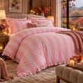 Parure de lit Birdies – Rose et Framboise – Plusieurs dimensions - PRÉCOMMANDE