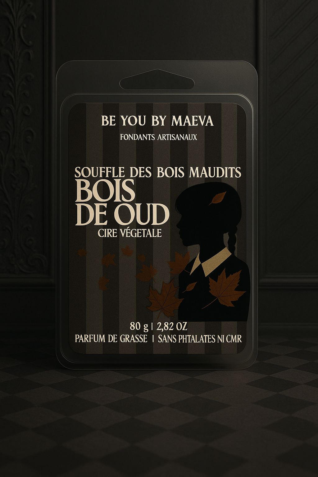 Fondants Parfumés en Carrés à Couper – Bois de Oud –  (80g)