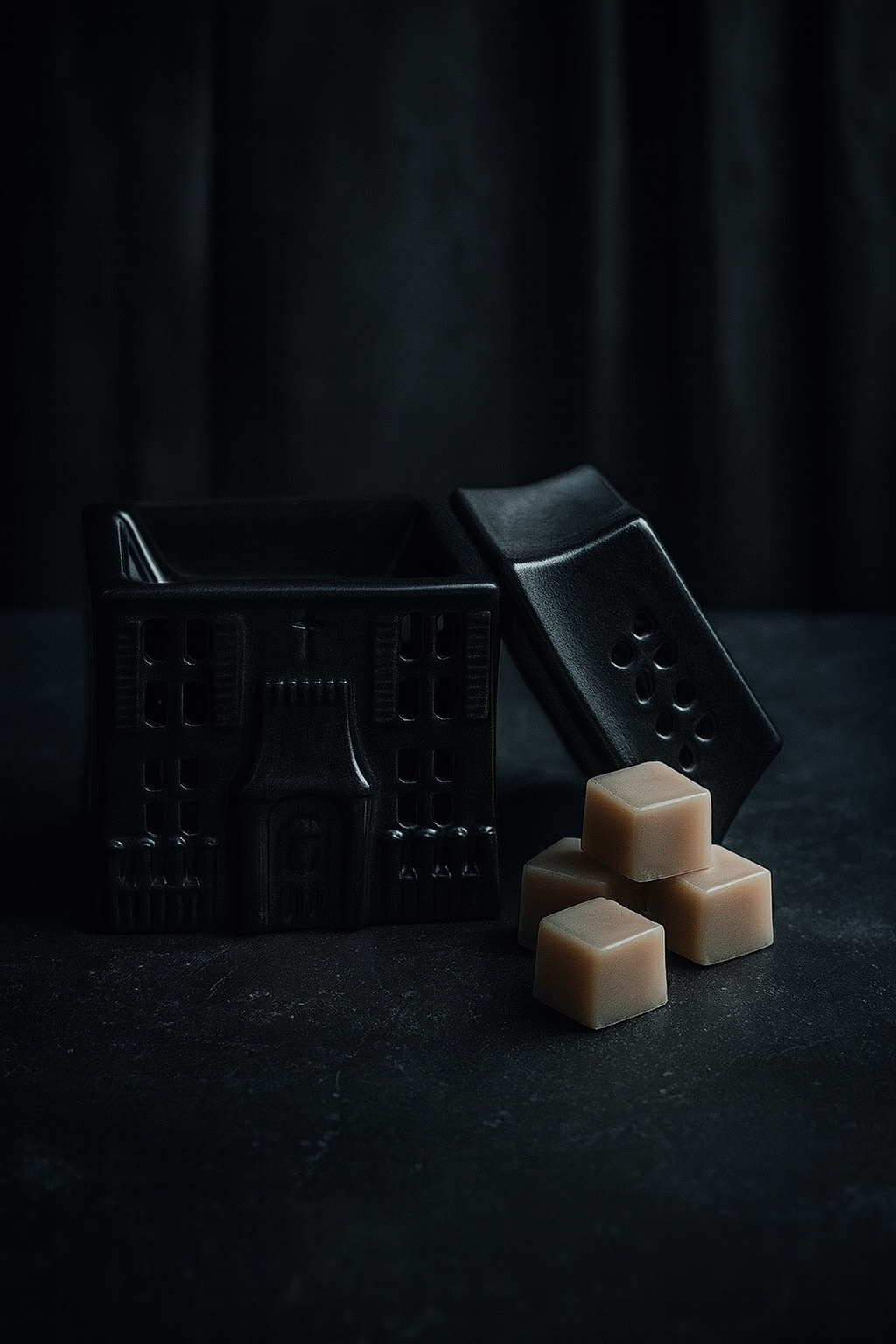 Brûleur à fondant “Maison hanté” Gothique – PRÉCOMMANDE