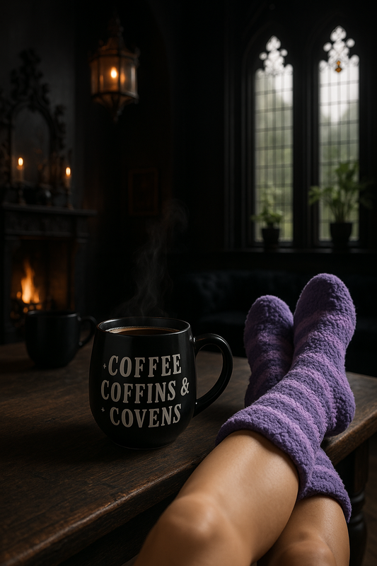 Coffret « Cercueils et Covens » – Pour des soirées cinéma effrayantes | 450ml - PRÉCOMMANDE