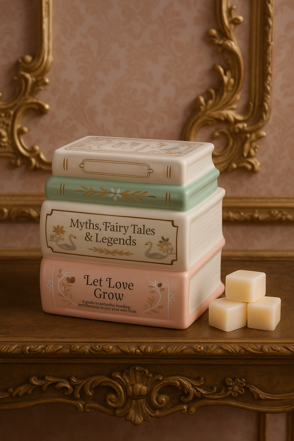 Brûleur “ Bella Lectura ” – Livre parfumé aux couleurs pastel - PRÉCOMMANDE