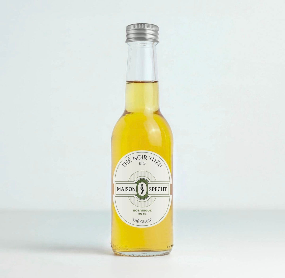 Thé Noir Glacé Bio au Yuzu - (25 cl) - Sans sucres ajoutés - Sans gluten &  100% Vegan