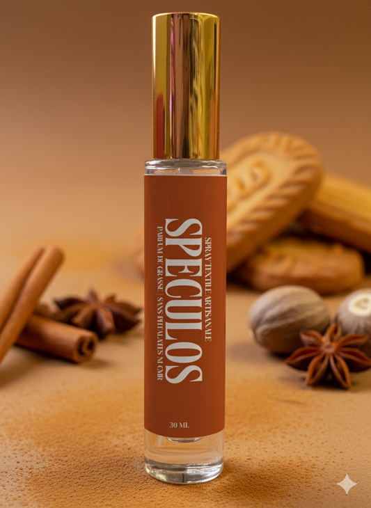 Spray Textile Artisanal – Senteur Spéculos - 30 ml