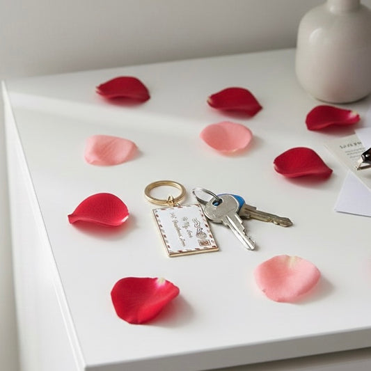 Porte-clés “Love Letter” – Un petit mot doux à emporter partout