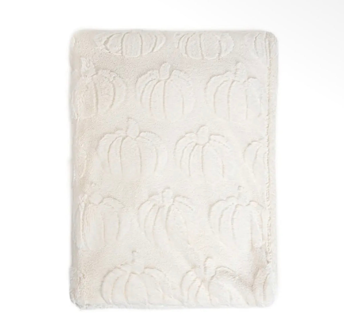 Couverture Motif Citrouilles en Relief – 150 × 200 cm - PRÉCOMMANDE