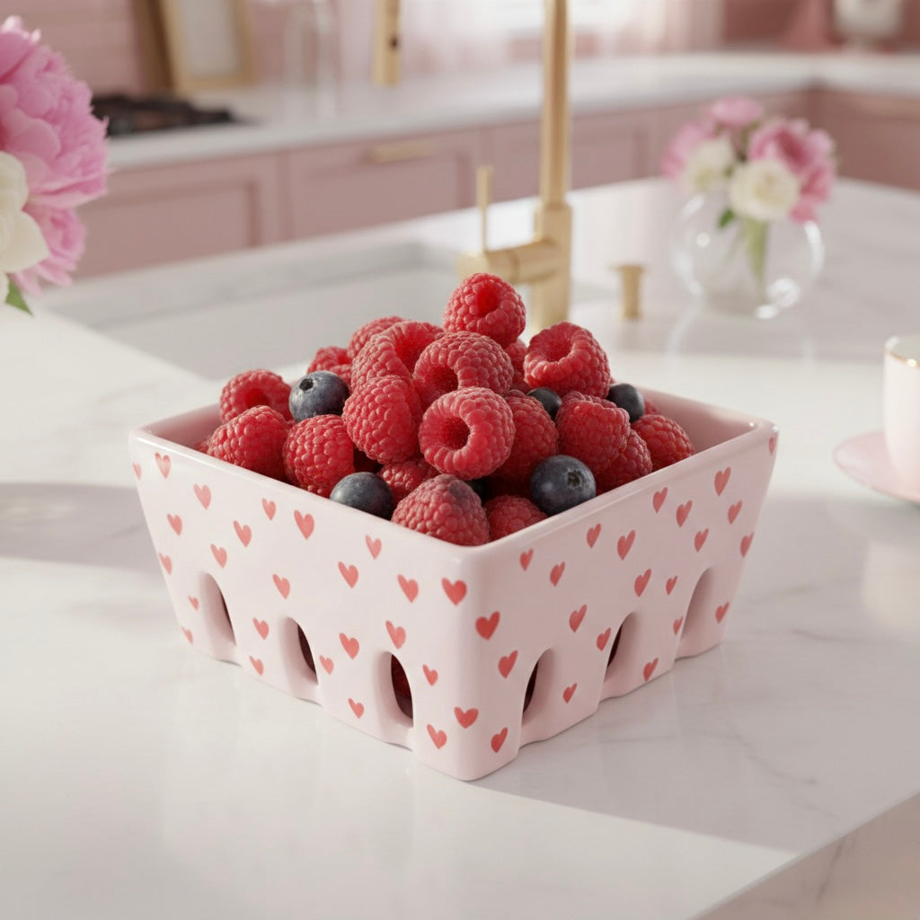 Panier à Baies en Céramique – Collection "Coup de Cœur"