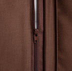 Parure de lit en Satin de Coton chocolat de 120 g/m² – 160 x 200 cm - PRÉCOMMANDE