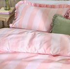 Parure de lit Birdies – Rose et Framboise – Plusieurs dimensions - PRÉCOMMANDE